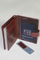 Мужской кожаный портмоне для документов EG-22706A