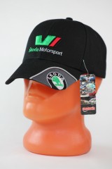 Мужская бейсболка с авто-логотипом Skoda Motorsport
